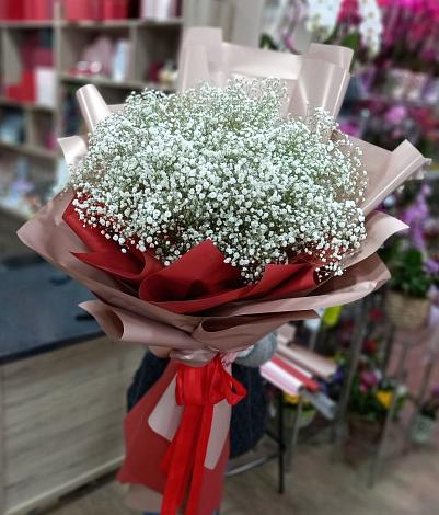 Букет цветов из: Гипсофила в Верхние Серги