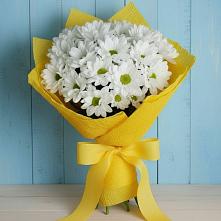 Букет цветов из:  Хризантемы #REPLACE_PRED# Верхние Серги
