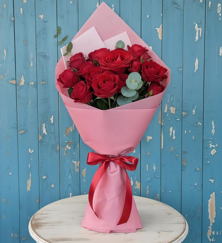 Букет цветов из: Розы в Верхние Серги