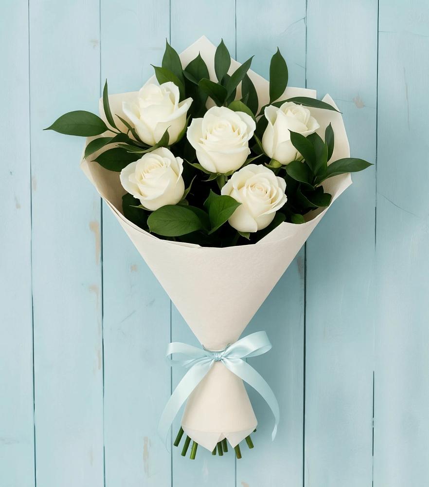 Букет цветов из: Розы в Верхние Серги