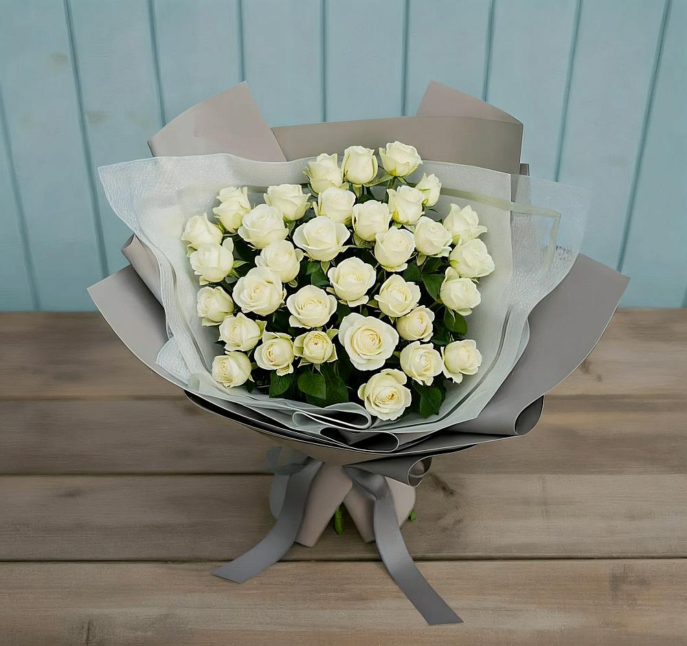 Букет Белоснежная нежность в Верхние Серги