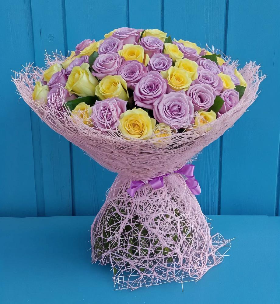 Букет 101 Волшебный Миг в Верхние Серги