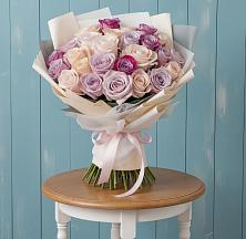 Букет цветов из:  Розы #REPLACE_PRED# Верхние Серги