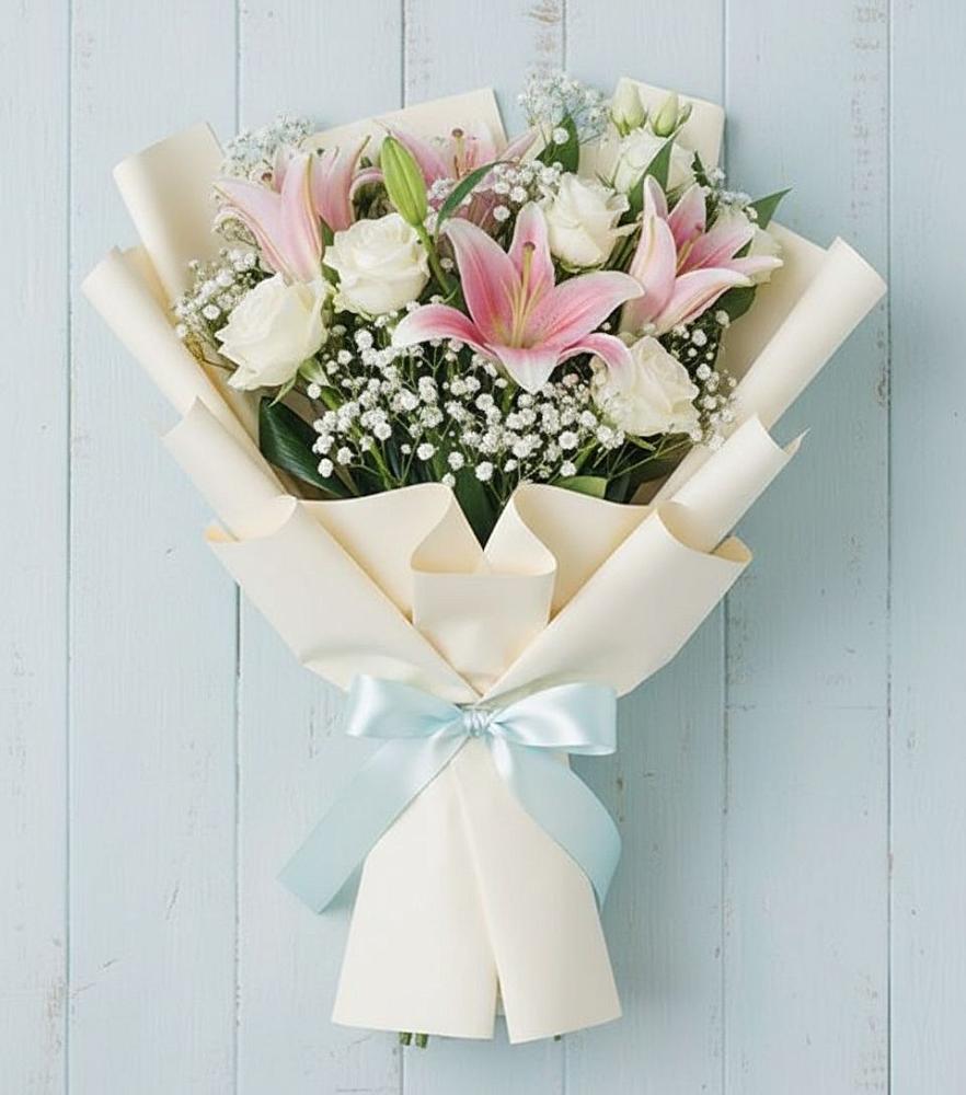 Букет цветов из: Лилии в Верхние Серги