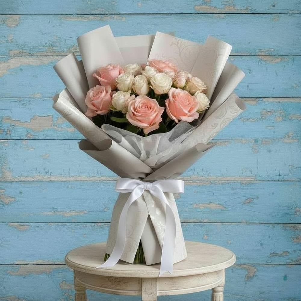 Букет цветов из: Розы в Верхние Серги