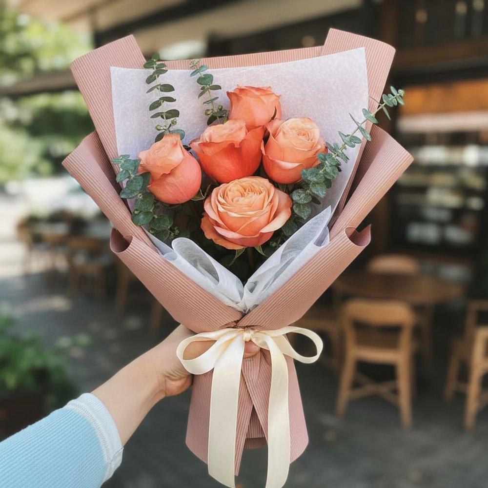 Букет цветов из: Розы в Верхние Серги