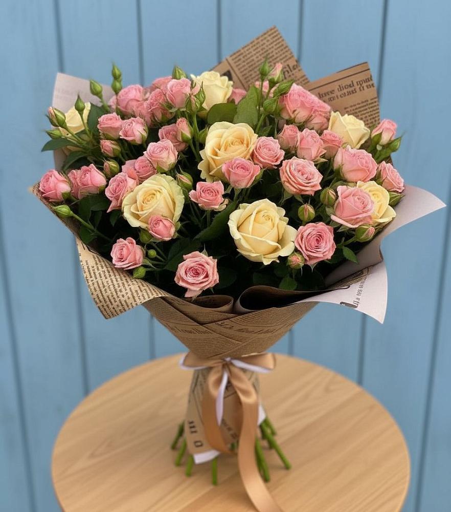 Букет цветов из: Розы в Верхние Серги