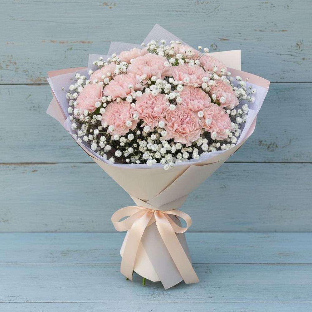 Букет цветов из: Гвоздики в Верхние Серги