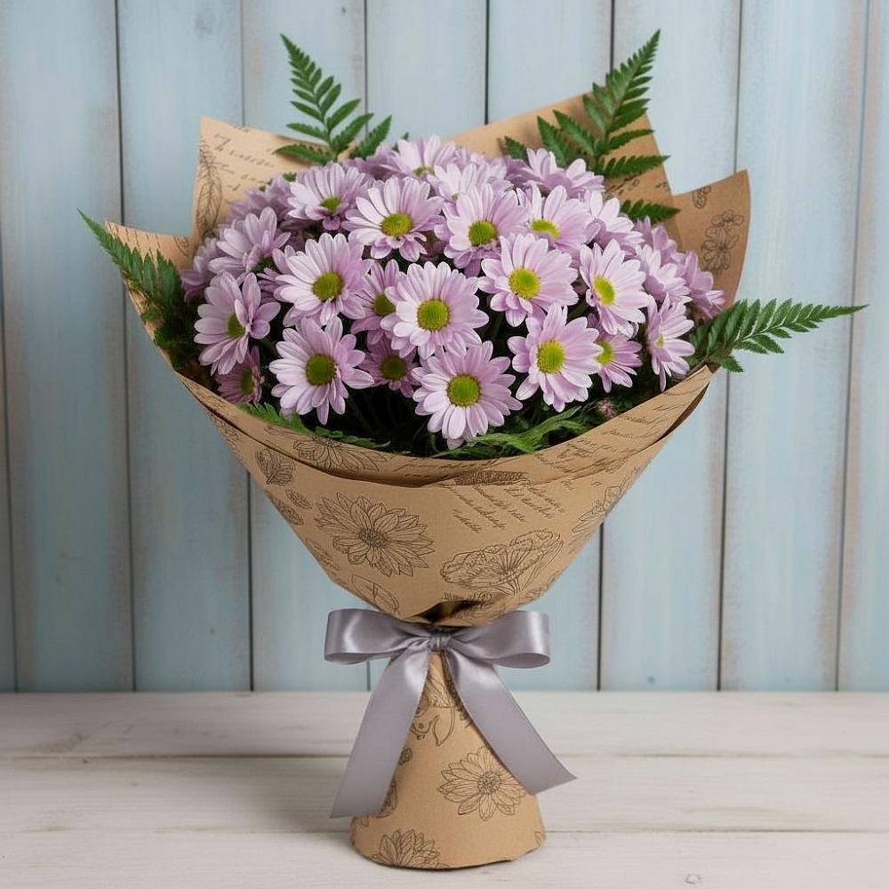 Букет цветов из: Хризантемы в Верхние Серги