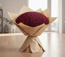 Букет 101 Красная роза в Верхние Серги