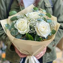 Букет Нежные грёзы в Верхние Серги Букет цветов из: Розы в Верхние Серги
