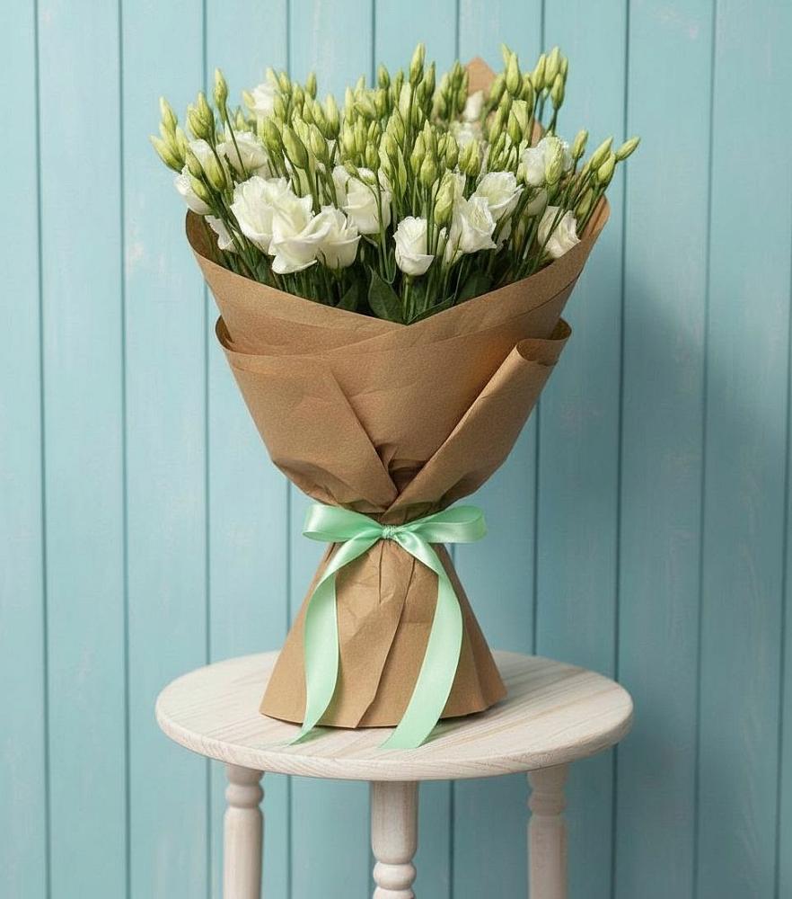 Букет цветов из: Лизиантусы в Верхние Серги