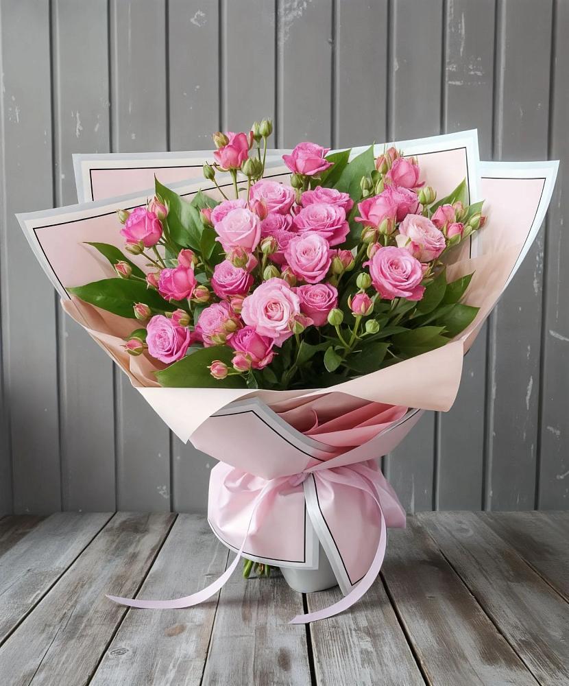 Букет Розовый кустик в Верхние Серги