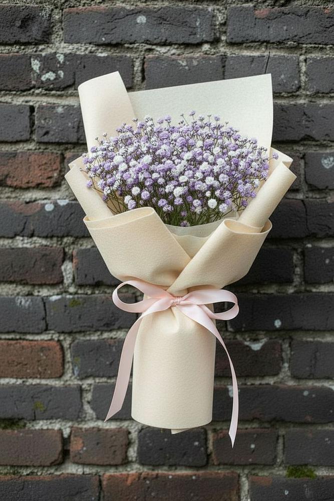 Букет цветов из: Гипсофила в Верхние Серги