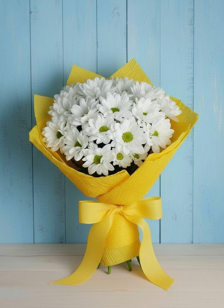 Букет цветов из: Хризантемы в Верхние Серги
