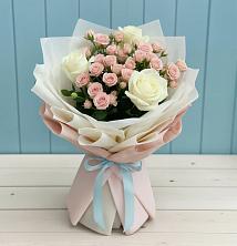 Букет цветов из:  Розы в Верхние Серги