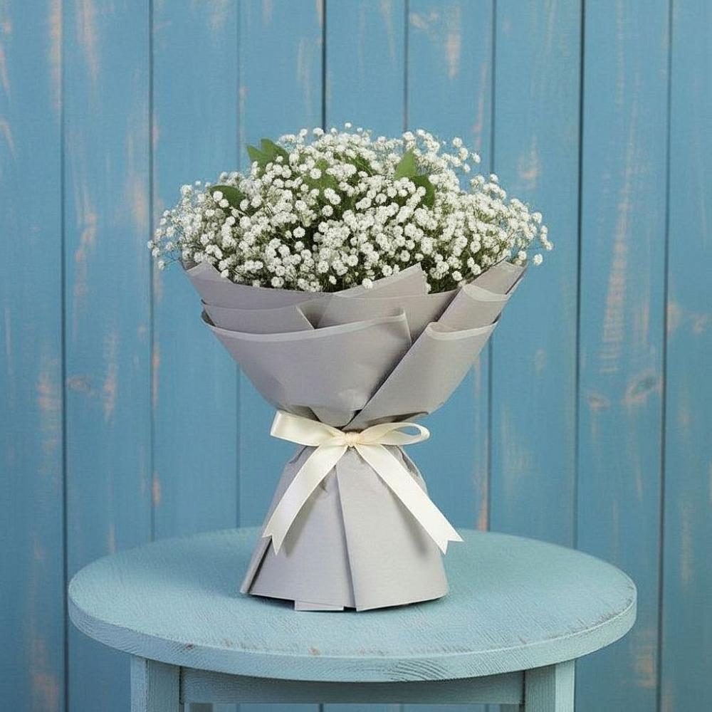 Букет цветов из: Гипсофила в Верхние Серги