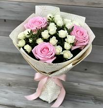 Букет цветов из:  Розы #REPLACE_PRED# Верхние Серги