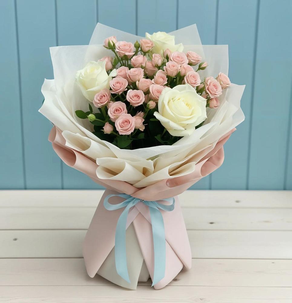 Букет цветов из: Розы в Верхние Серги