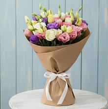 Букет цветов из:  Лизиантусы в Верхние Серги