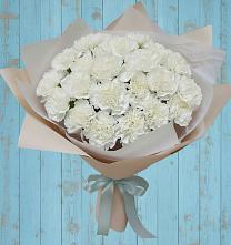 Букет цветов из:  Гвоздики #REPLACE_PRED# Верхние Серги