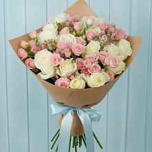 Букет цветов из:  Розы #REPLACE_PRED# Верхние Серги